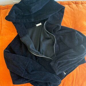 Free People FP Movement Velvet Track Jacket Size S